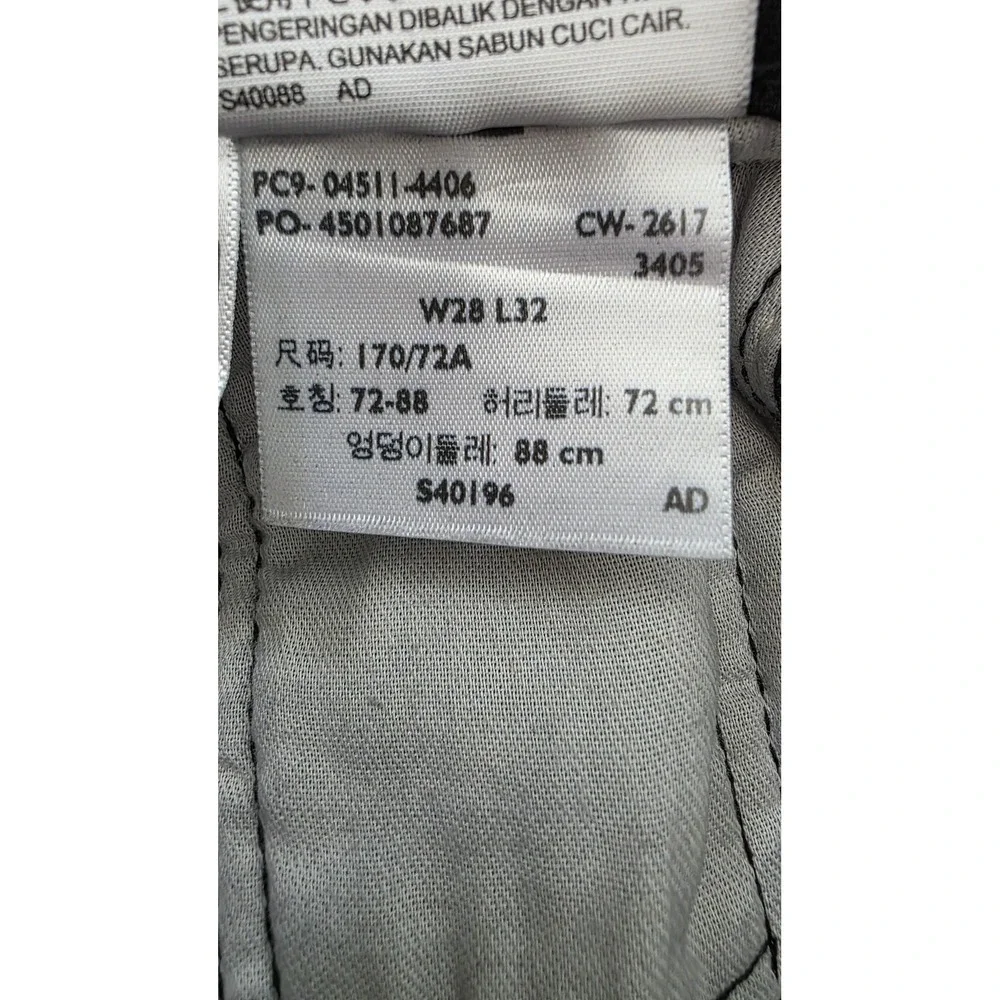 Levis 511 Slim Fit Black Jeans Mens 28x32 Stretch Denim